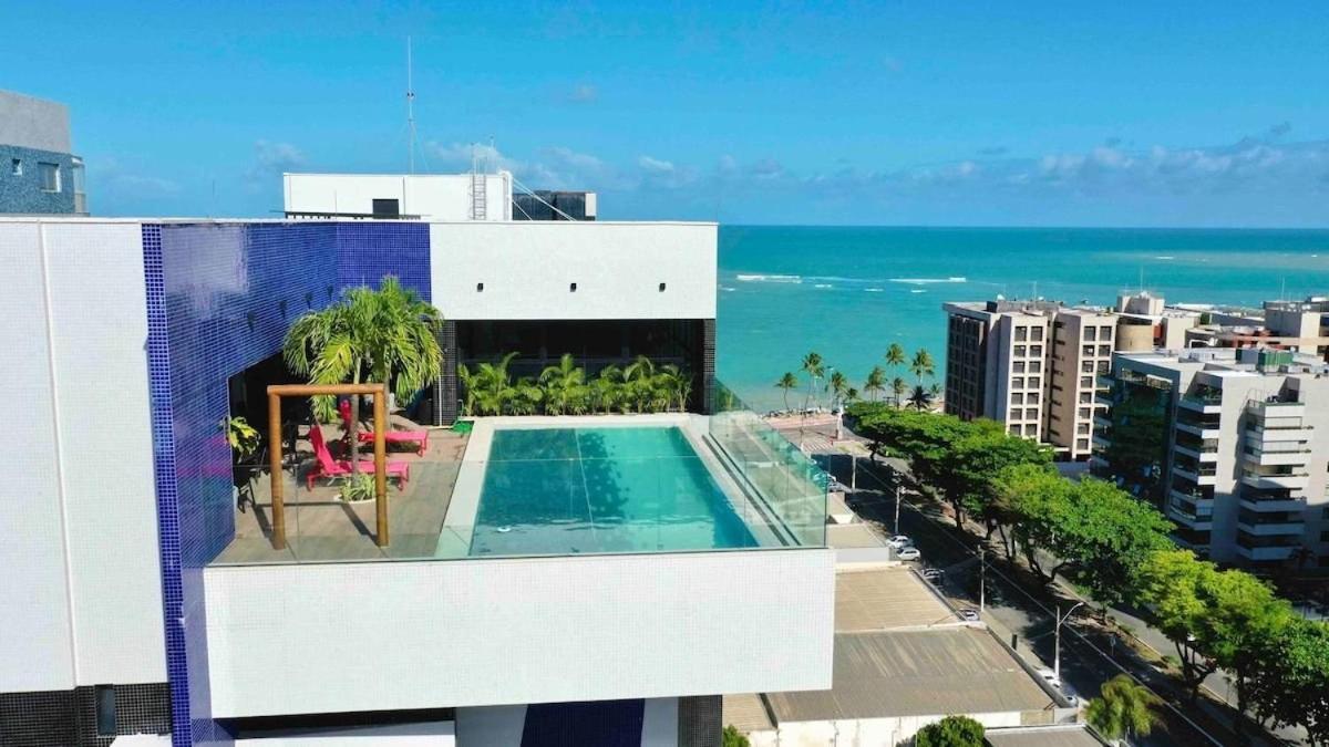 Edificio Sky Concept - Apt 1003 - Quarto E Sala Com Ar Condicionado, Piscina, Academia, Area Kids, Proximo A Praias Turisticas E Bares Badalados Масейо Екстер'єр фото